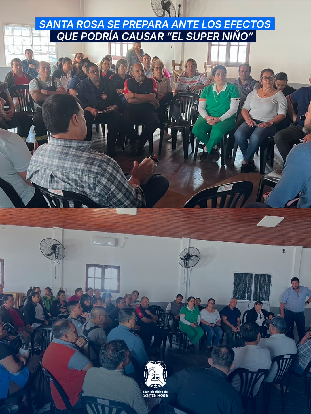 Reunión interinstitucional para coordinar acciones preventivas ante el fenómeno El Niño